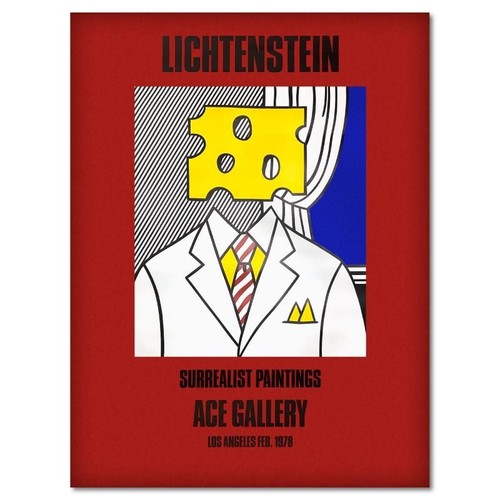 Roy lichtenstein - roy, (cheesehead)