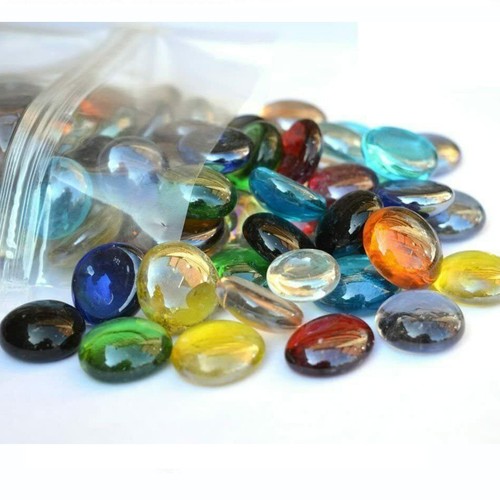 200 decorative round glass - 200,
