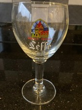 Leffe Belgian Beer Glass Half