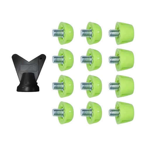12x football boot studs - football,