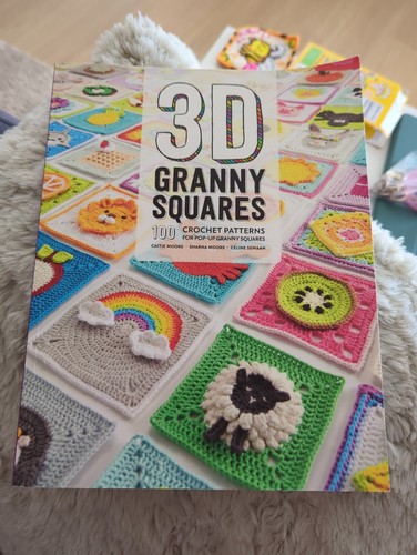 Granny squares 100 - 3d,