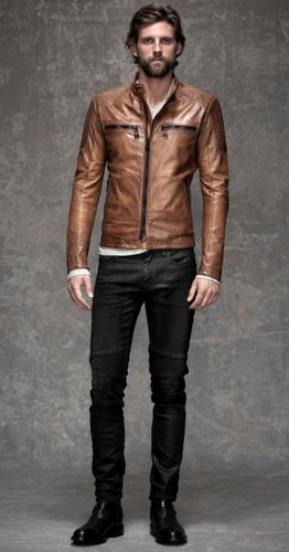 Belstaff archer leather jacket - leather,