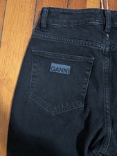 GANNI womens Betzy Slim Flare