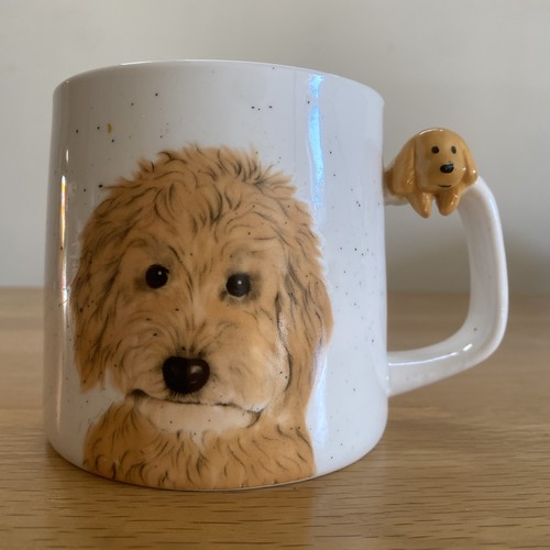 Labradoodle mug tale tails - labradoodle,