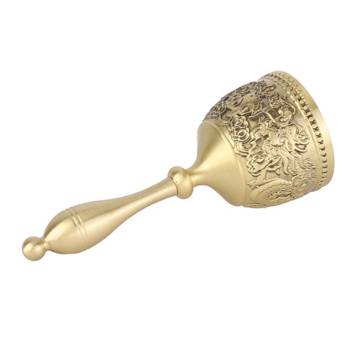 Dinner bell pure brass 7in - bell,