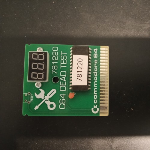 Commodore c64 781220 - c64, test