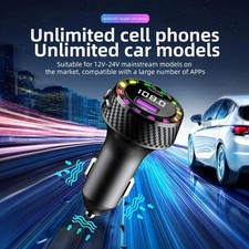 Bluetooth 5.3 Wireless Car FM
