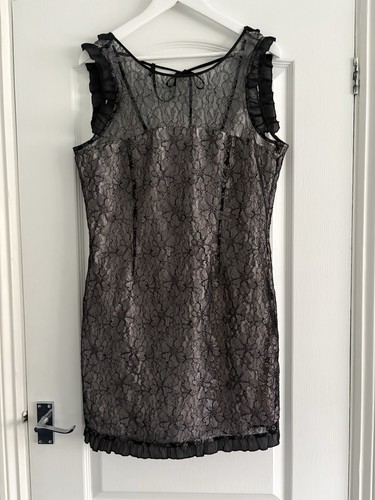 Mini party dress black - mini,