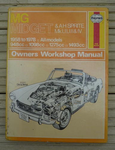 Midget haynes manual to - 58,