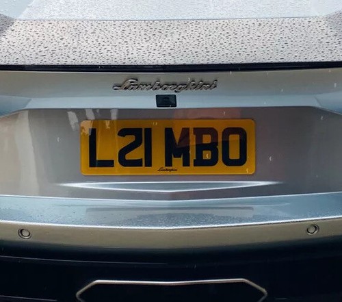 Lambo l21mbo lamborghini reg - lambo,