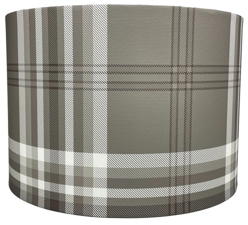 Tartan lampshade for ceiling - lampshade, &