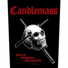 CANDLEMASS epicus doomicus 2020 GIANT BACK PATCH 36 x 29 cms OFFICIAL MERCH