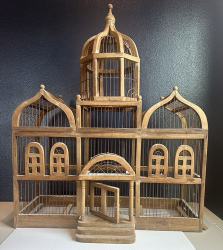 Vintage bird cage - vintage, french