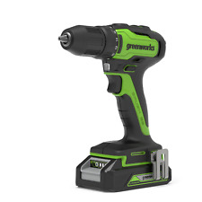 Greenworks Cordless 24V Drill Driver & Impact Driver 2 x2ah batteries  & charger