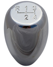 CHROME T1 4 spd gear shift knob fits for Ford Fiesta mk1 mk2 mk3