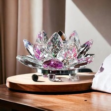 Crystal Lotus Flower Figurine