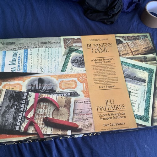 Waddingtons vintage business - waddingtons,