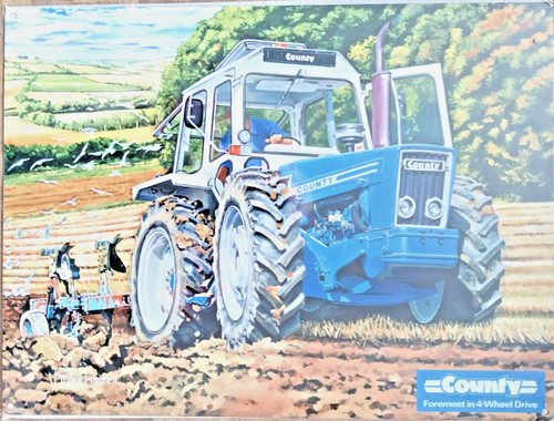 County tractor steel - county, tractor,steel