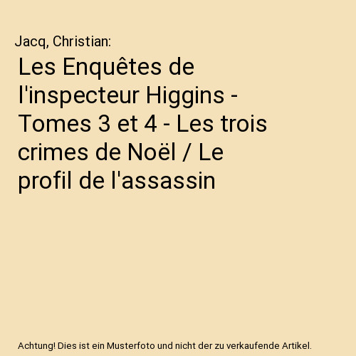 Les enquêtes inspecteur - enquêtes, l'inspecteur