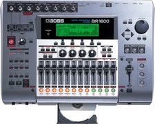 BOSS BR-1600 CD 16 TRACK DIGITAL RECORDER RECORDING STUDIO  CD 800 900 1200