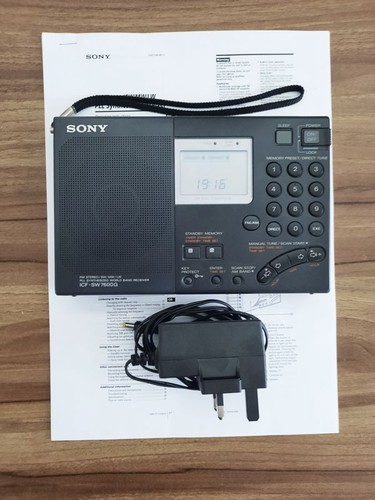 Sony icf sw7600g world band - world,