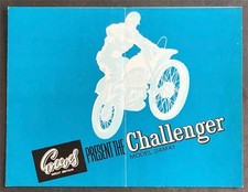 GREEVES CHALLENGER 24MX1 Motorcycle Sales Brochure c1964