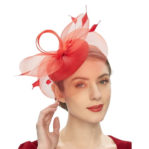 Elegant fascinator hat pillbox - fascinator,