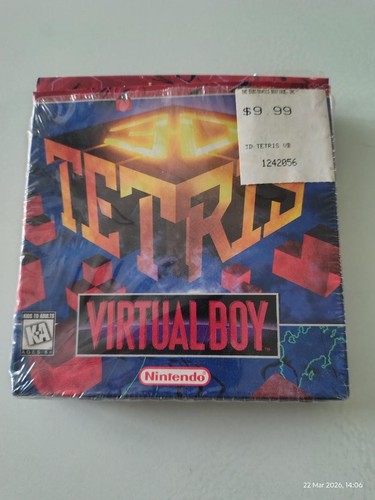 Nintendo virtual boy tetris - virtual,