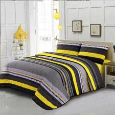 Quilted Bedspread Set Bed 3