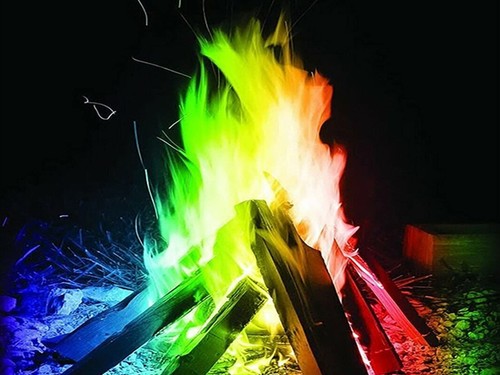 Magic fire coloured neon - magic,