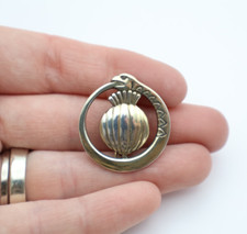 Lovely Vintage Silver Gilt Brooch Pendant Hallmarked Birmingham 1992