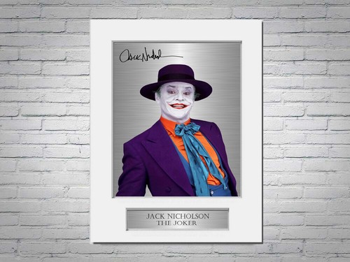 Jack nicholson signed photo - jack,