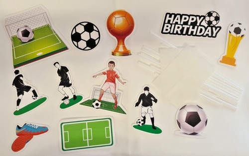Football cake toppers soccer - cake,