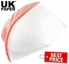 CLEAR CELLOPHANE BAGS SMALL LARGE SELF SEAL CELLO GIFT SWEET FOR CARDS WAX MELTS