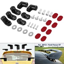 Wing Spoiler Riser Kit For Ford Focus MK3 MK3.5 Focus ST Black