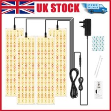 4Pcs 5000K Grow Lights for