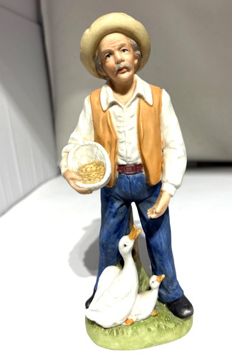 Homco farmer 1426 - homco, porcelain