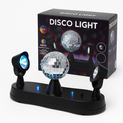 Disco light with mirror - light,