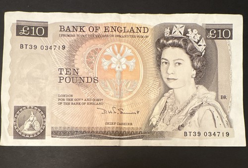 Bank england 10 - bank, £10