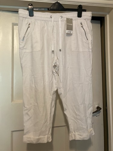 George white linen blend - linen,