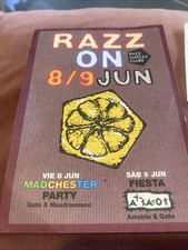 Tickets And Flyer For Stone Roses Reunion Tour Warm Up Gig  Barcelona June 2012