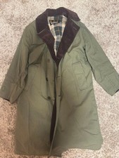 Barbour Olive Green Trench