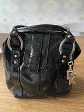 Peter Kaiser Black Patent Bag