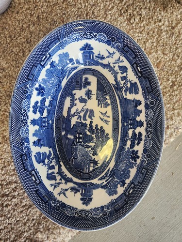 Johnson brothers blue willow - blue,