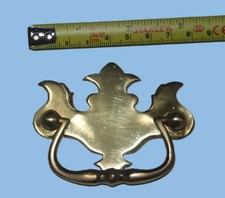 Polished Brass 3" Drawer Pull