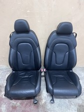 Audi TTS TT mk2 8J Convertible Black leather interior seats 07-13 HEATED 07-13