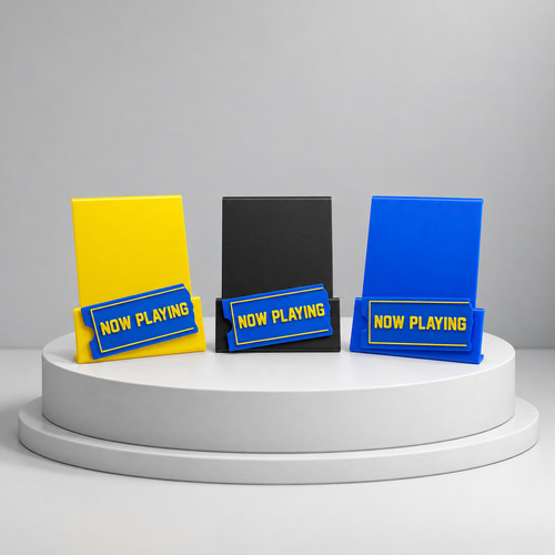 Printed vhs dvd storage - 3d,