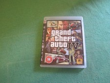 Grand Theft Auto IV PS3 Game