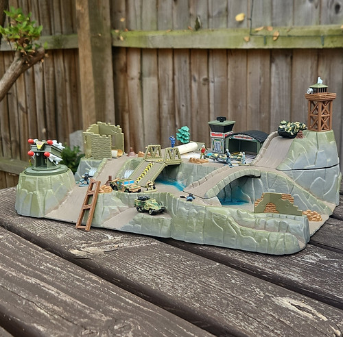 Army military base play set - military,