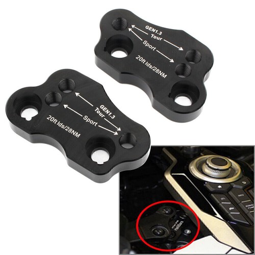 Adjustable handlebar risers - adjustable,